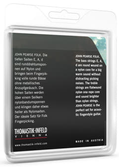 Thomastik-Infeld Strings for classic guitar John Pearse Folk Series Light - Set (PJ116)