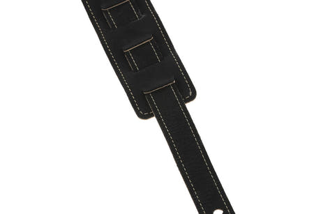 GEWA Regular 70 guitarrem i læder, Satin Black