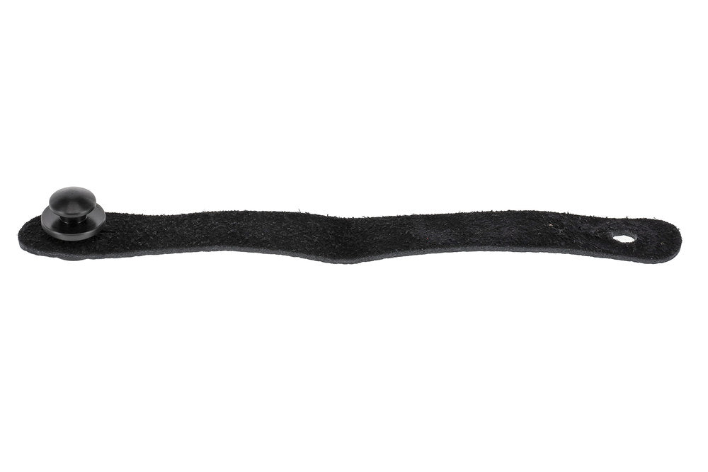 GEWA Tie Strap løkke til guitarrem, læder, sort