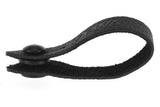 GEWA Tie Strap løkke til guitarrem, læder, sort
