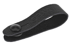 GEWA Tie Strap løkke til guitarrem, læder, sort