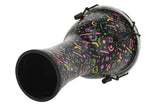 GEWA Djembé Liberty Series Mechanically Tuned - 8" Crazy Neon