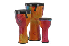 GEWA Liberty Series Nestable djembesæt 8", 10" og 12", Batik