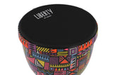 GEWA Liberty Series Nestable djembe 8", motiv Abstract
