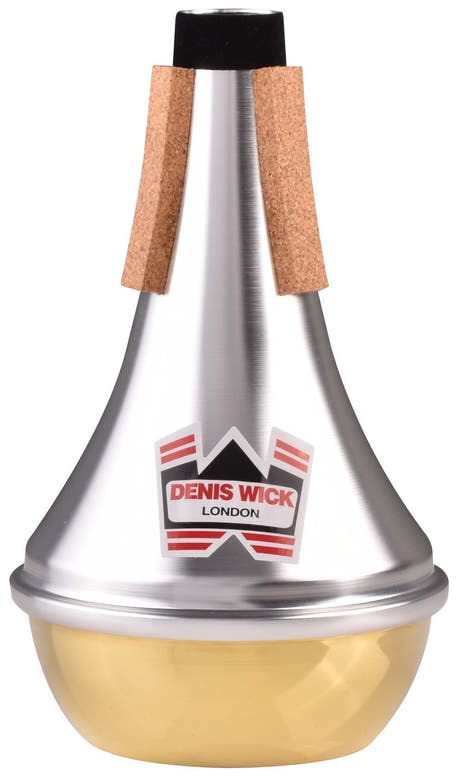 Denis Wick 5504B straight-dæmper til trompet, bund i messing