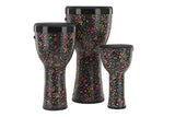 GEWA Liberty Series Nestable djembesæt 8", 10" og 12", Crazy Neon