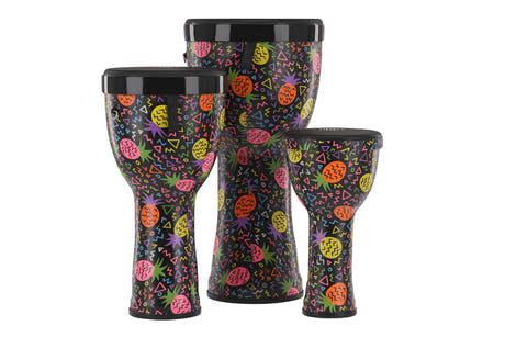 GEWA Liberty Series Nestable djembesæt 8", 10" og 12", Pineapple