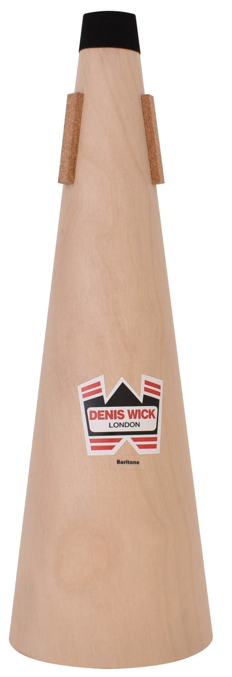 Denis Wick 5560 straight-dæmper i træ til barytonhorn