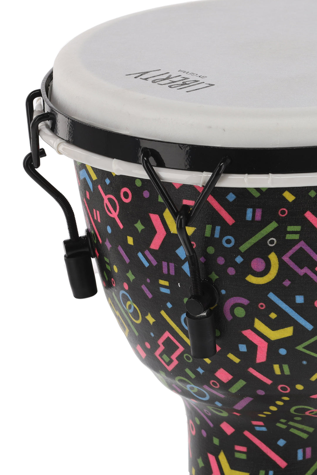 GEWA Djembé Liberty Series Mechanically Tuned - 10" Crazy Neon