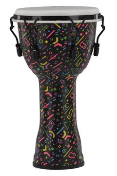 GEWA Djembé Liberty Series Mechanically Tuned - 10" Crazy Neon