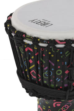 GEWA Djembé Liberty Series Rope Tuned - 8" Crazy Neon