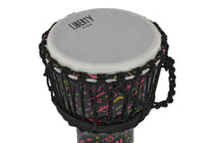 GEWA Djembé Liberty Series Rope Tuned - 8" Crazy Neon