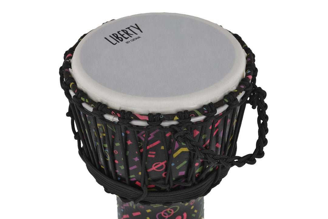 GEWA Djembé Liberty Series Rope Tuned - 8" Crazy Neon