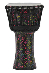 GEWA Djembé Liberty Series Rope Tuned - 8" Crazy Neon
