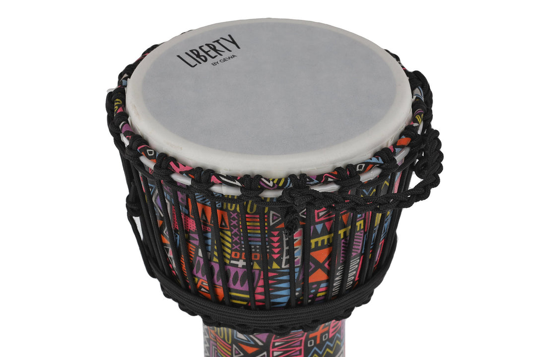 GEWA Djembé Liberty Series Rope Tuned - 8" Abstract