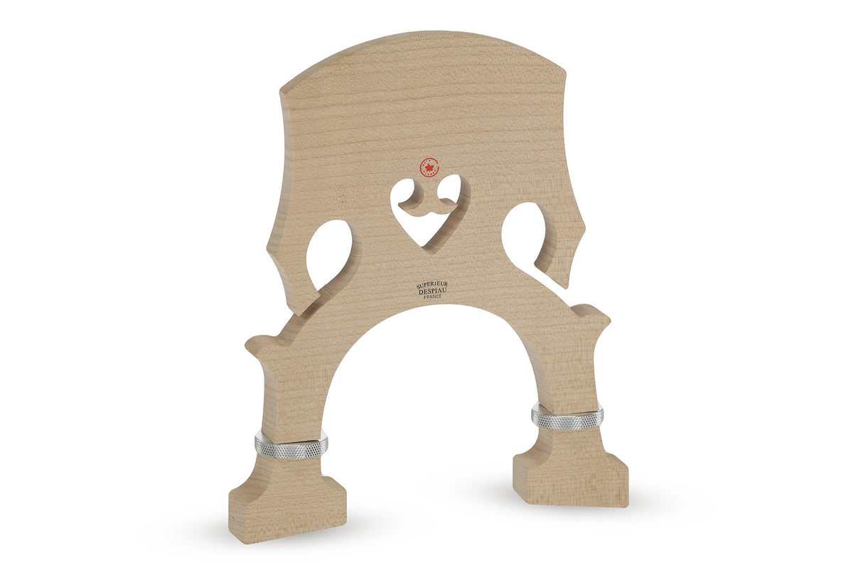 Despiau Double bass bridge Planet D height adjustable - 4/4 (Foot width 165)