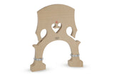 Despiau Double bass bridge Planet D height adjustable - 4/4 (Foot width 165)