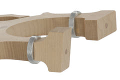 Despiau Double bass bridge Planet D height adjustable - 4/4 (Foot width 165)