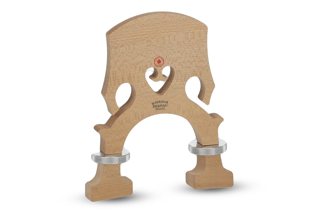 Despiau Double bass bridge Planet D height adjustable - 1/8 (Foot width 115)