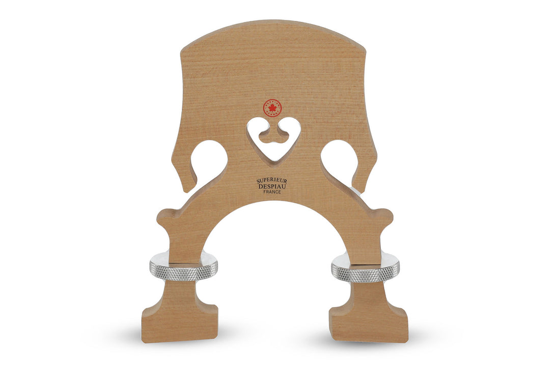 Despiau Double bass bridge Planet D height adjustable - 1/8 (Foot width 115)