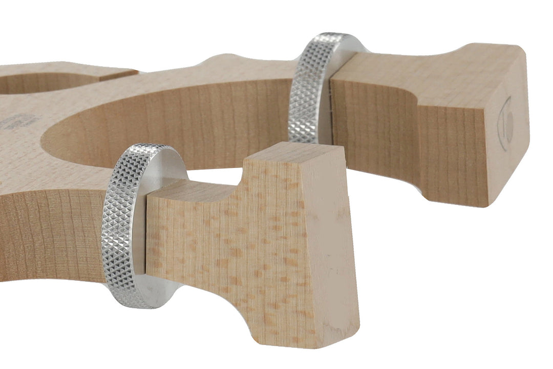 Despiau Double bass bridge Planet D height adjustable - 1/4 (Foot width 130)