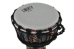GEWA Djembé Liberty Series Rope Tuned - 7" Crazy Neon