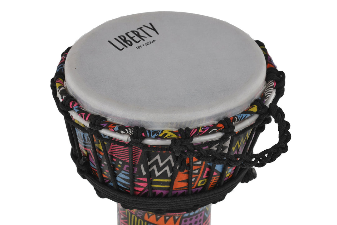 GEWA Djembé Liberty Series Rope Tuned - 7" Abstract