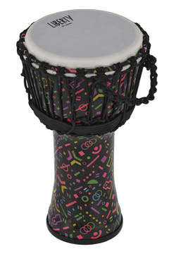 GEWA Djembé Liberty Series Rope Tuned - 8" Crazy Neon