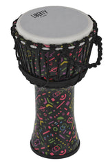 GEWA Djembé Liberty Series Rope Tuned - 8" Crazy Neon