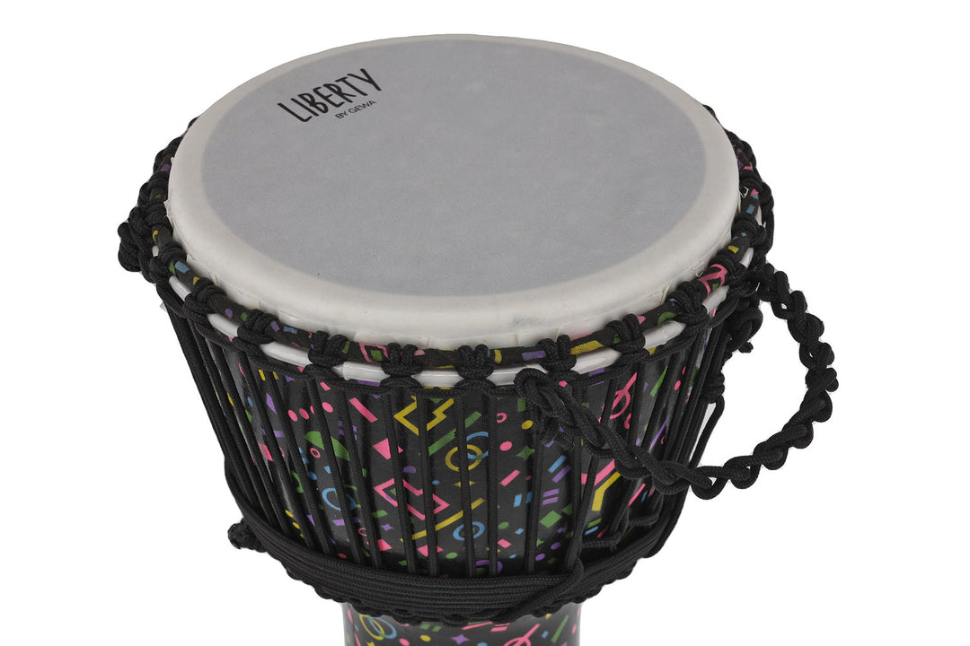 GEWA Djembé Liberty Series Rope Tuned - 10" Crazy Neon