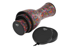 GEWA Liberty Series Nestable djembesæt 8", 10" og 12", Abstract