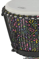 GEWA Djembé Liberty Series Rope Tuned - 14" Crazy Neon