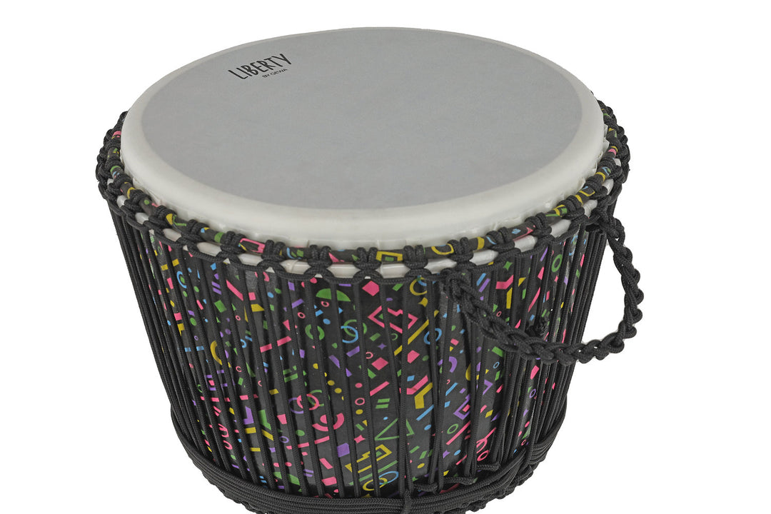 GEWA Djembé Liberty Series Rope Tuned - 14" Crazy Neon