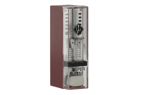 Wittner Metronome Metronome Super Mini - Ruby red 884051