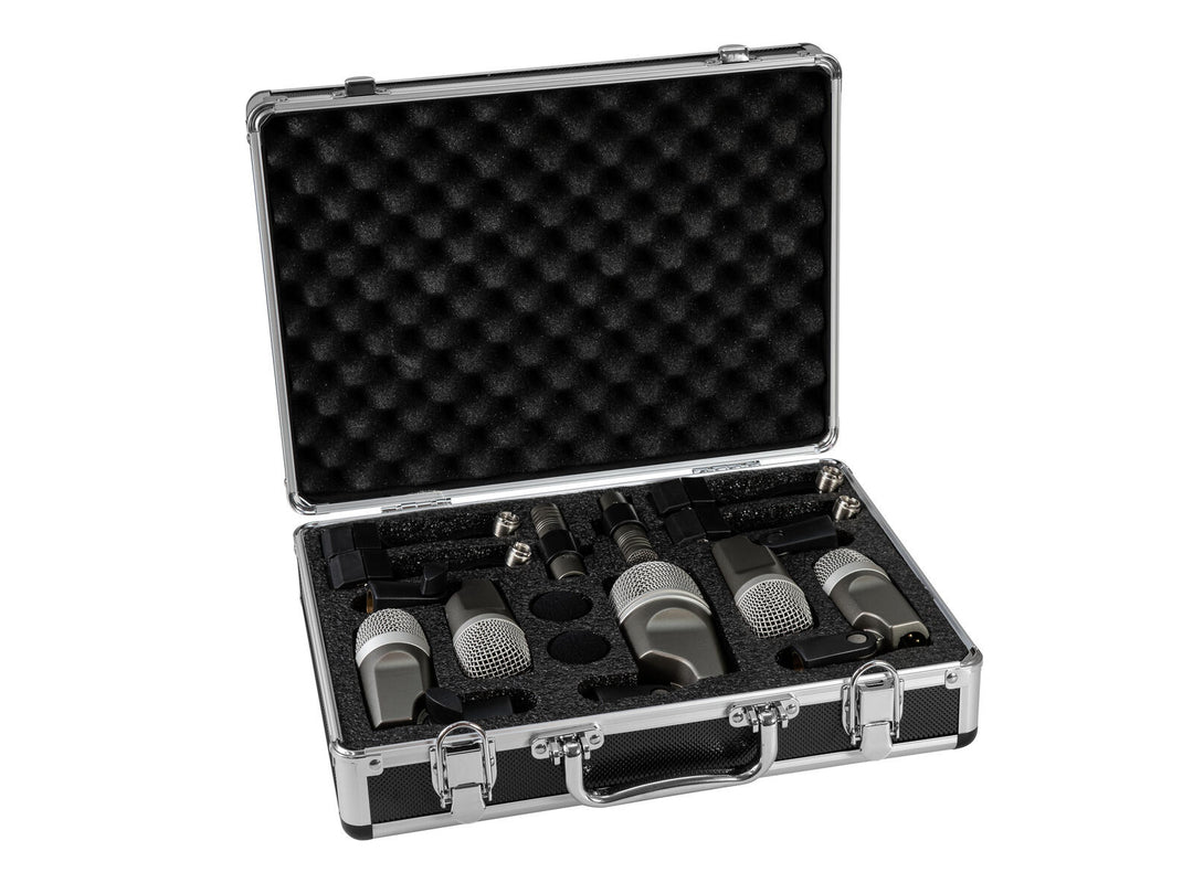 OMNITRONIC MIC 77-7LMH MK2 Drum Microphone Set