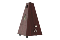 Wittner Metronome Pyramid shape - Mahogany grain 855111