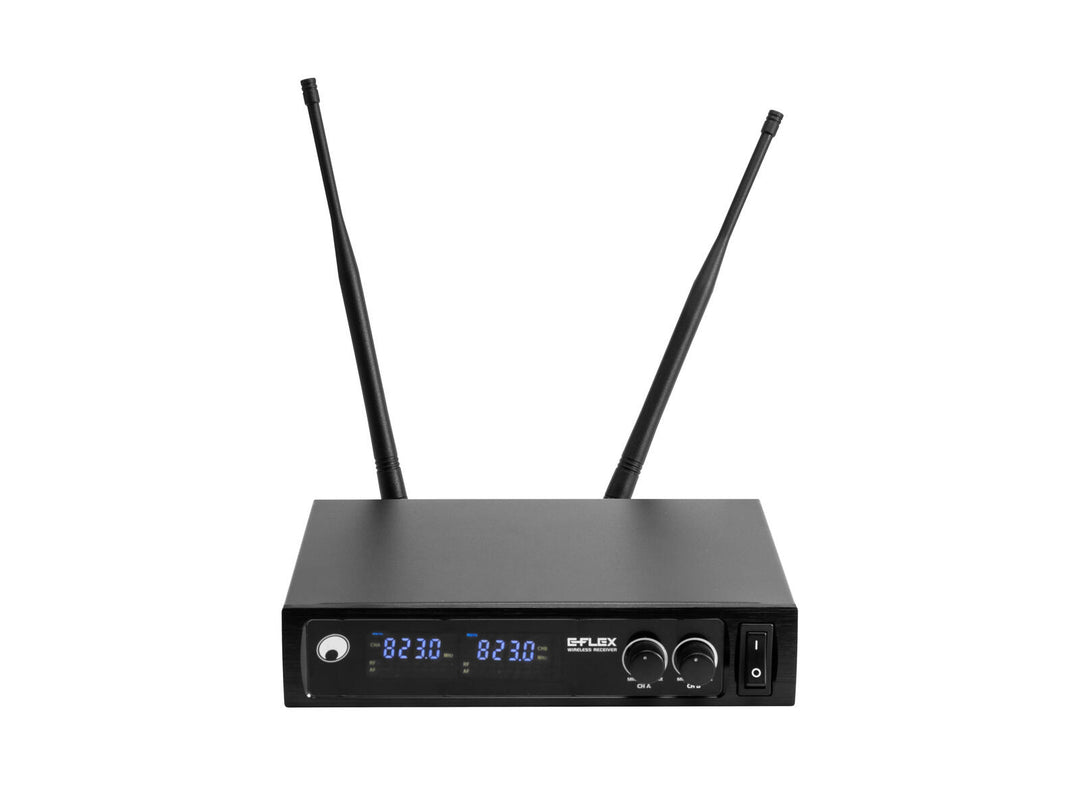 OMNITRONIC UHF E-FLEX 2, Wireless Mic System 823-832/863-865 MHz