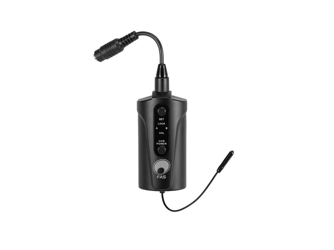 OMNITRONIC Set FAS TWO + 2x BP + Headset + Acoustic Guitar Microphone 660-690MHz