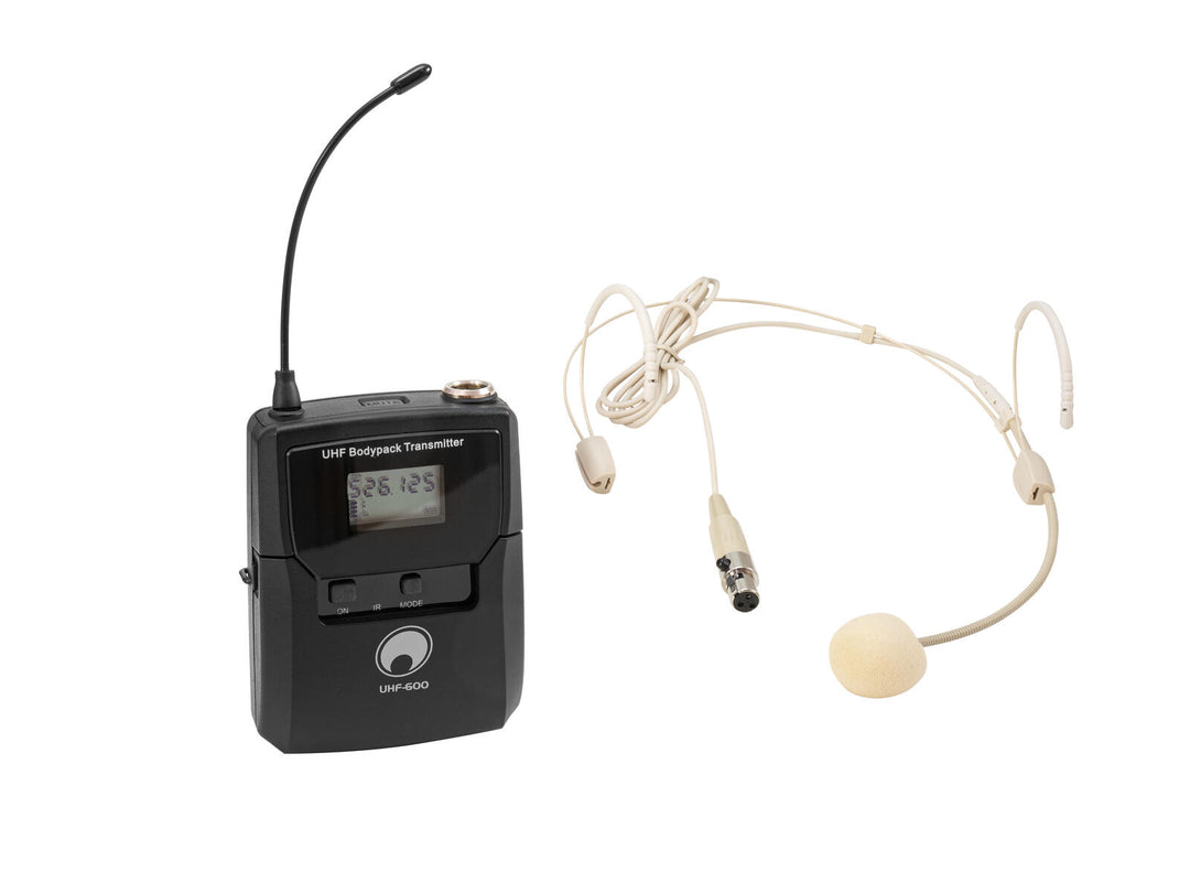 OMNITRONIC UHF-600 Bodypack 520-554 MHz