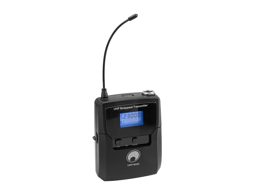 OMNITRONIC UHF-600 Bodypack 520-554 MHz