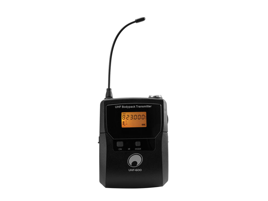 OMNITRONIC UHF-600 Bodypack 520-554 MHz