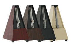 Wittner Metronome Pyramid shape - Mahogany grain 802K