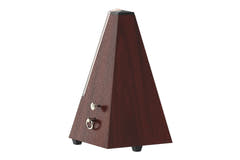 Wittner Metronome Pyramid shape - Mahogany grain 812K