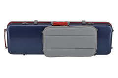 PURE GEWA Violin case Polycarbonate FUN - 4/4 - 1/2 (Blue / Black)