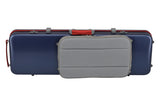 PURE GEWA Violin case Polycarbonate FUN - 4/4 - 1/2 (Blue / Black)