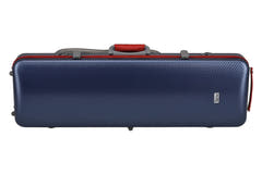 PURE GEWA Violin case Polycarbonate FUN - 4/4 - 1/2 (Blue / Black)