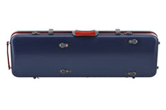 PURE GEWA Violin case Polycarbonate FUN - 4/4 - 1/2 (Blue / Black)