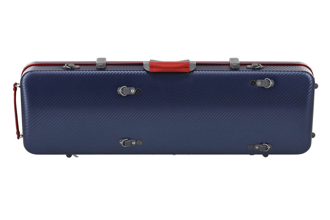 PURE GEWA Violin case Polycarbonate FUN - 4/4 - 1/2 (Blue / Black)