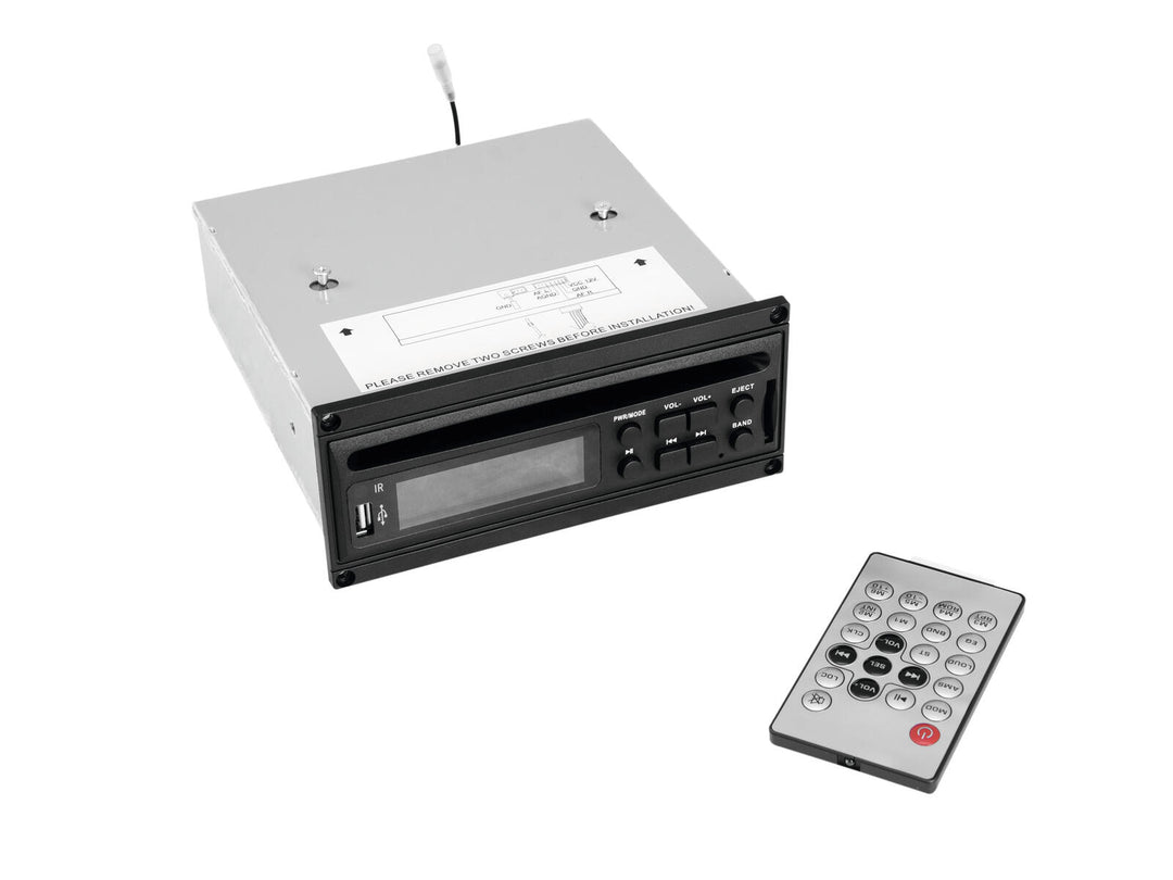 OMNITRONIC Set MOM-10BT4 Modular Wireless PA System + CD Player with USB&SD + 2x Battery
