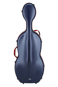 PURE GEWA Cello case Polycarbonate FUN - 4/4 (Blue / Black)